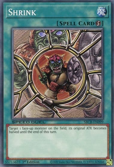 Shrink Speed Duel: Battle City Box Yu-Gi-Oh! card