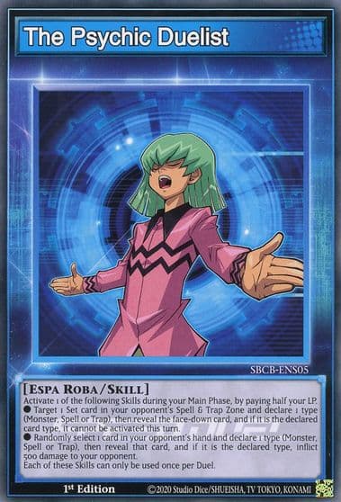 The Psychic Duelist Speed Duel: Battle City Box Yu-Gi-Oh! card