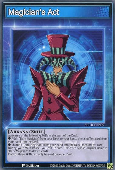 Magicians Act Speed Duel: Battle City Box Yu-Gi-Oh! card