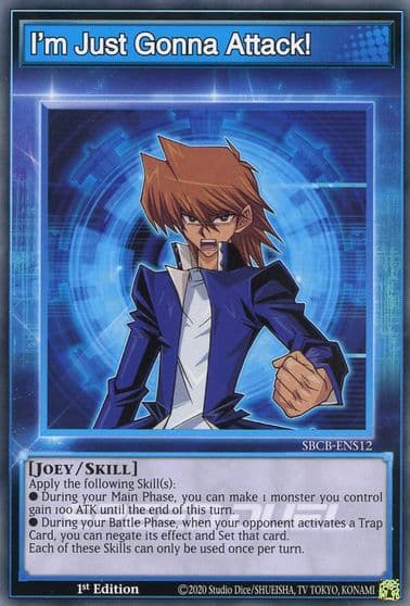 Im Just Gonna Attack Speed Duel: Battle City Box Yu-Gi-Oh! card