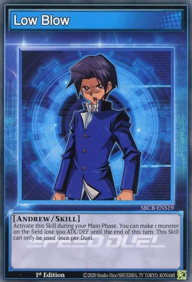 Low Blow Speed Duel: Battle City Box Yu-Gi-Oh! card