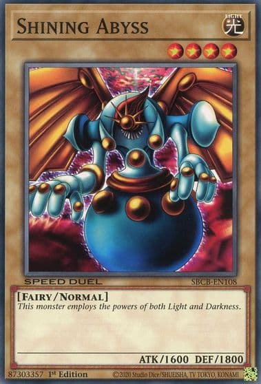 Shining Abyss Speed Duel: Battle City Box Yu-Gi-Oh! card