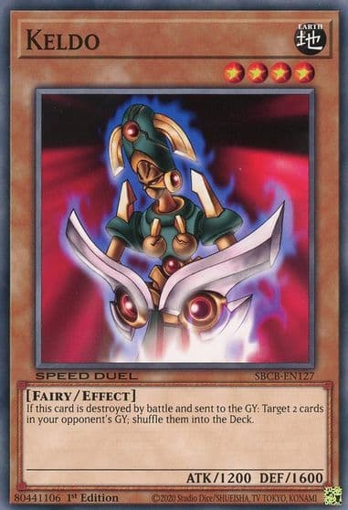 Keldo Speed Duel: Battle City Box Yu-Gi-Oh! card