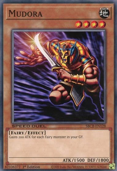 Mudora Speed Duel: Battle City Box Yu-Gi-Oh! card