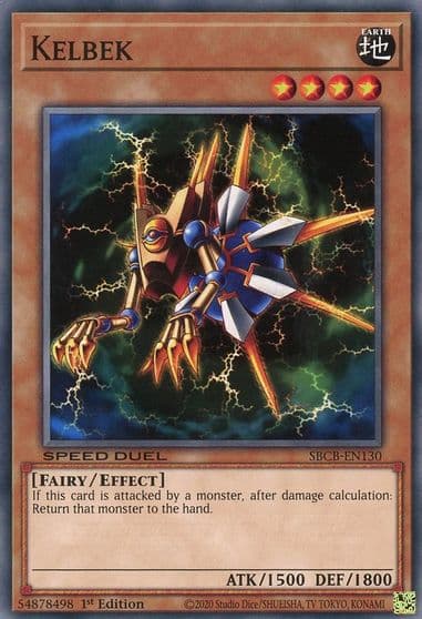 Kelbek Speed Duel: Battle City Box Yu-Gi-Oh! card