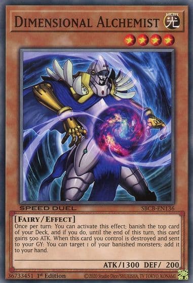 Dimensional Alchemist Speed Duel: Battle City Box Yu-Gi-Oh! card