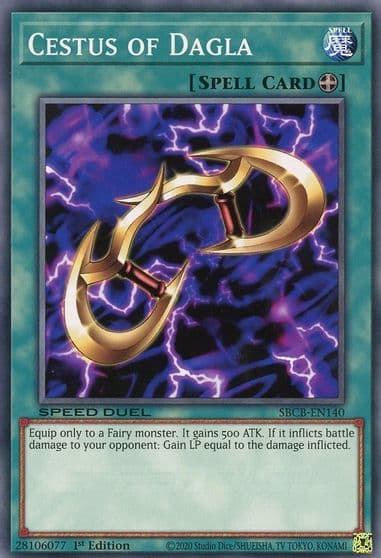 Cestus of Dagla Speed Duel: Battle City Box Yu-Gi-Oh! card