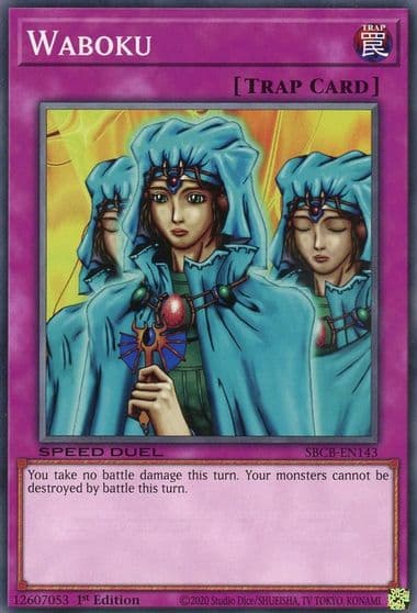 Waboku Speed Duel: Battle City Box Yu-Gi-Oh! card