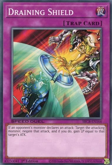 Draining Shield Speed Duel: Battle City Box Yu-Gi-Oh! card
