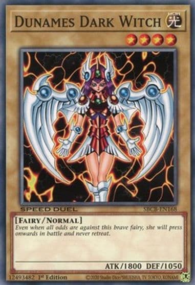 Dunames Dark Witch Speed Duel: Battle City Box Yu-Gi-Oh! card