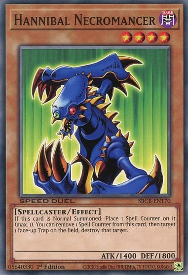 Hannibal Necromancer Speed Duel: Battle City Box Yu-Gi-Oh! card