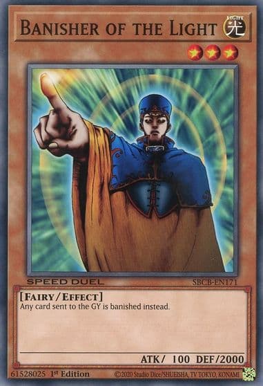 Banisher of the Light Speed Duel: Battle City Box Yu-Gi-Oh! card