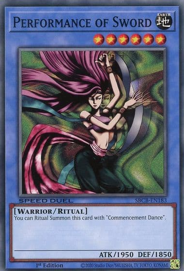 Performance of Sword Speed Duel: Battle City Box Yu-Gi-Oh! card
