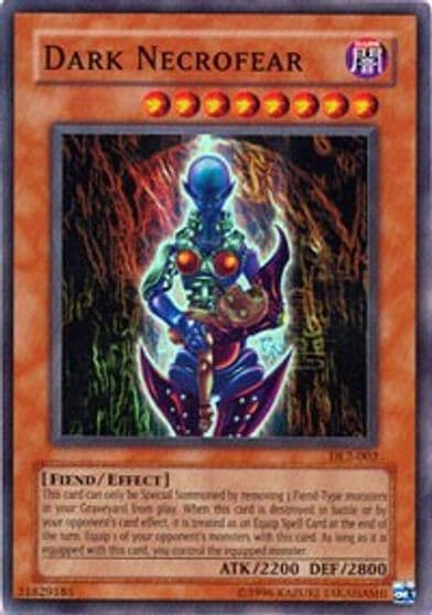 Dark Necrofear Duelist League Promo Yu-Gi-Oh! card