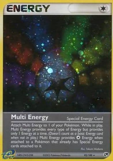 Multi Energy (Special) 93/100 (League Promo) League & Championship Cards Pokemon card