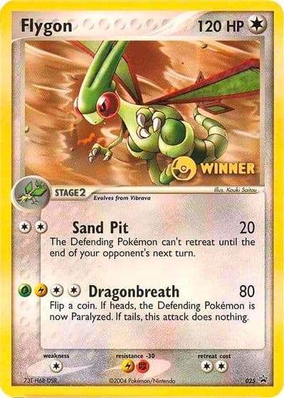 Flygon - 025 (e-League) [Winner] Nintendo Promos Pokemon card