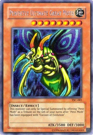 Perfectly Ultimate Great Moth The Sacred Cards Yu-Gi-Oh! Video Game Promotional Cards Yu-Gi-Oh! card