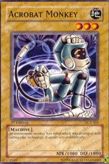 Acrobat Monkey Dark Crisis Yu-Gi-Oh! card