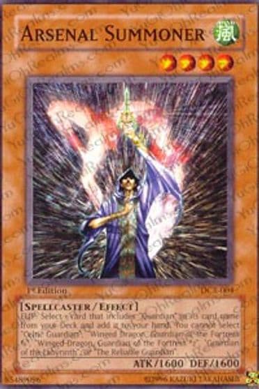 Arsenal Summoner Dark Crisis Yu-Gi-Oh! card