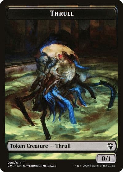 Thrull Treasure Double Sided Token Commander Legends Magic card