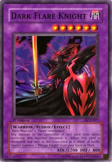 Dark Flare Knight Dark Crisis Yu-Gi-Oh! card