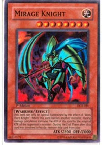 Mirage Knight Dark Crisis Yu-Gi-Oh! card