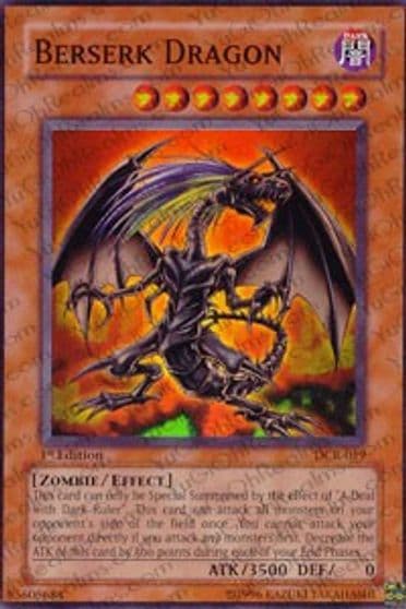 Berserk Dragon Dark Crisis Yu-Gi-Oh! card