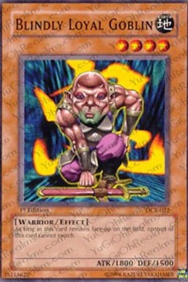 Blindly Loyal Goblin Dark Crisis Yu-Gi-Oh! card