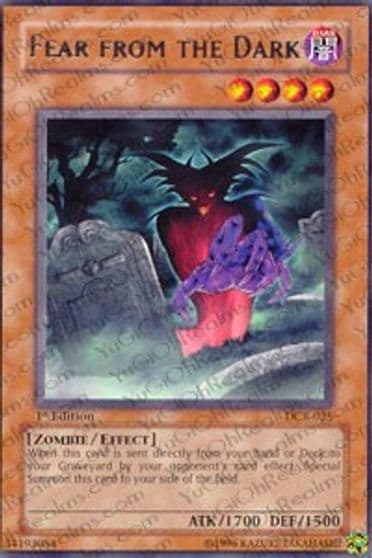 Fear from the Dark Dark Crisis Yu-Gi-Oh! card