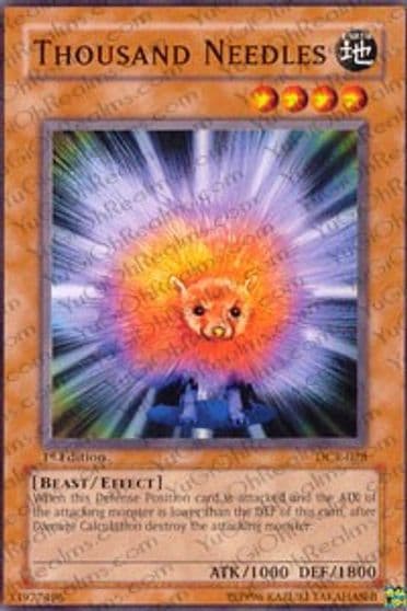Thousand Needles Dark Crisis Yu-Gi-Oh! card