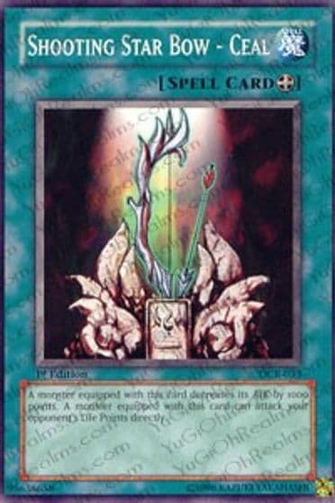 Shooting Star Bow Ceal Dark Crisis Yu-Gi-Oh! card