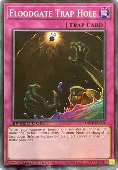Floodgate Trap Hole Miscellaneous Promotional Cards Yu-Gi-Oh! card