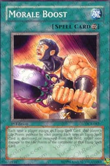 Morale Boost Dark Crisis Yu-Gi-Oh! card