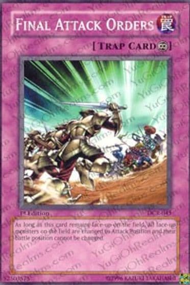 Final Attack Orders Dark Crisis Yu-Gi-Oh! card