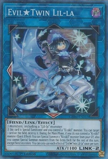 Evil Twin Lil la CR Genesis Impact Yu-Gi-Oh! card