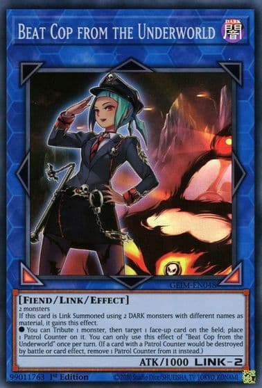 Beat Cop from the Underworld Genesis Impact Yu-Gi-Oh! card