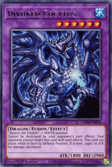 Invoked Cocytus Genesis Impact Yu-Gi-Oh! card