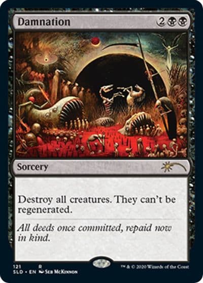 Damnation 121 Secret Lair Drop Series Magic card