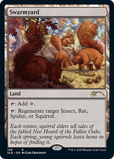 Swarmyard Secret Lair Drop Series Magic card