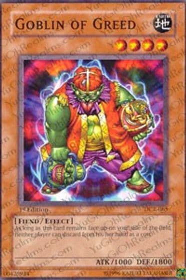 Goblin of Greed Dark Crisis Yu-Gi-Oh! card