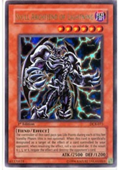 Skull Archfiend of Lightning Dark Crisis Yu-Gi-Oh! card