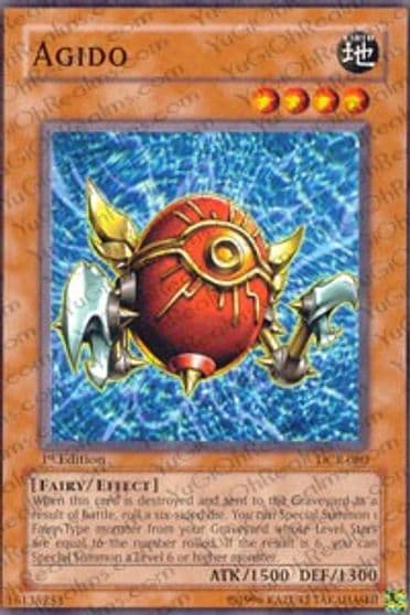 Agido Dark Crisis Yu-Gi-Oh! card