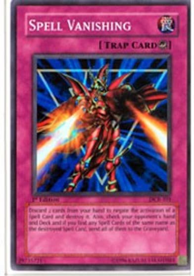 Spell Vanishing Dark Crisis Yu-Gi-Oh! card