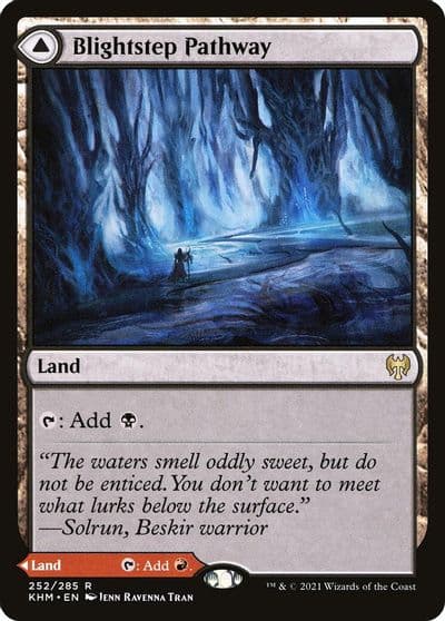 Blightstep Pathway Kaldheim Magic card