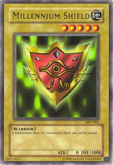 Millennium Shield McDonald's Promo Yu-Gi-Oh! card