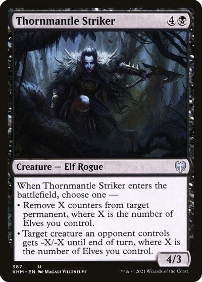 Thornmantle Striker Kaldheim Magic card