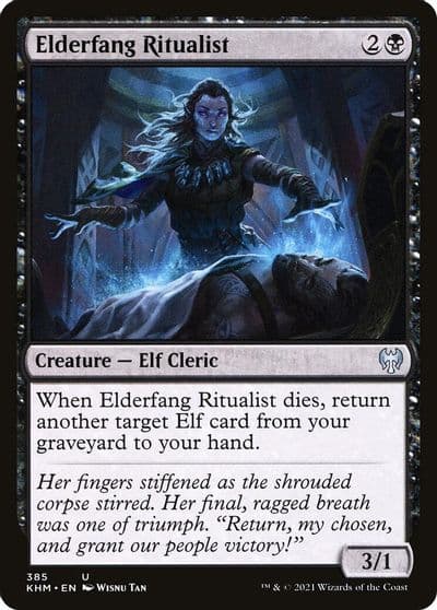 Elderfang Ritualist Kaldheim Magic card