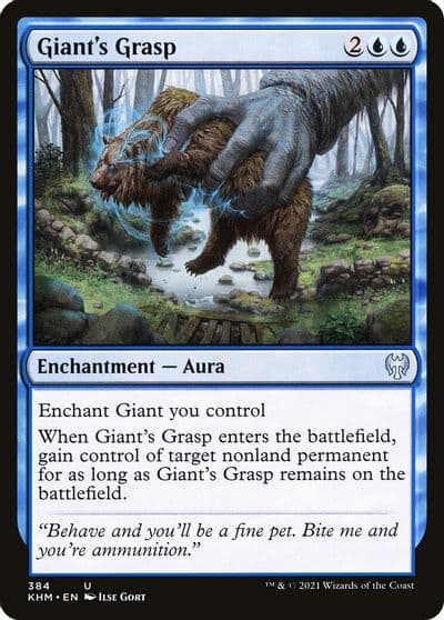 Giants Grasp Kaldheim Magic card