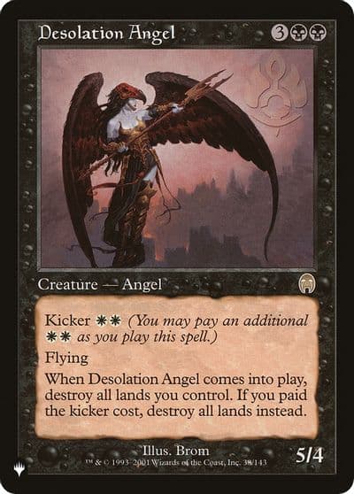 Desolation Angel The List Reprints Magic card