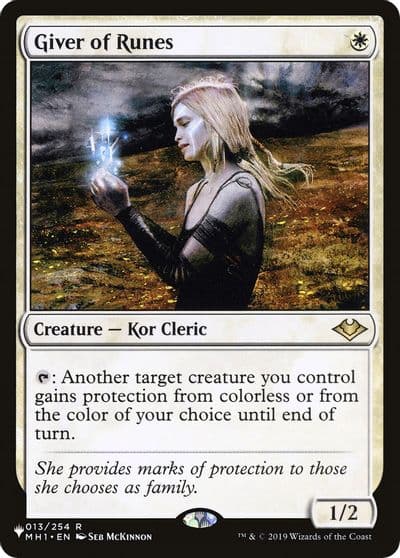 Giver of Runes The List Reprints Magic card